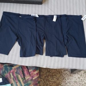 Bundle of 5 Girls Biker Shorts (Old Navy n Children's Place) size 14 New